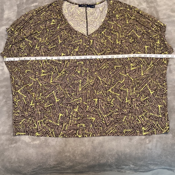 ELOQUII by The Limited Shirt Bat Wing Geometric Print WOMEN’S Size 18 / 20 - Picture 7 of 10